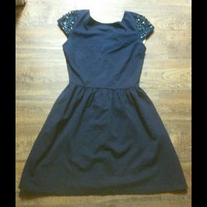 NWOT Necessary Objects Navy dress sz Med/6